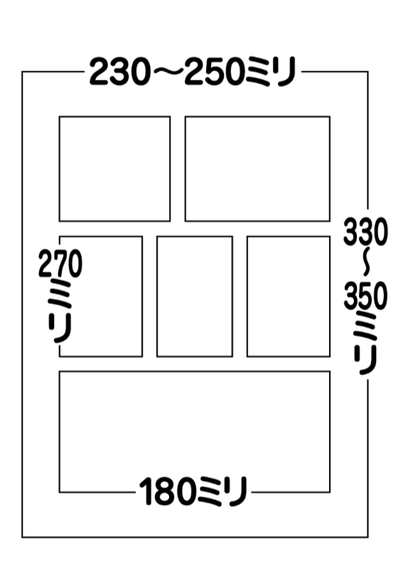 漫画の賞への応募についての質問です このような画像でのサイズ Yahoo 知恵袋