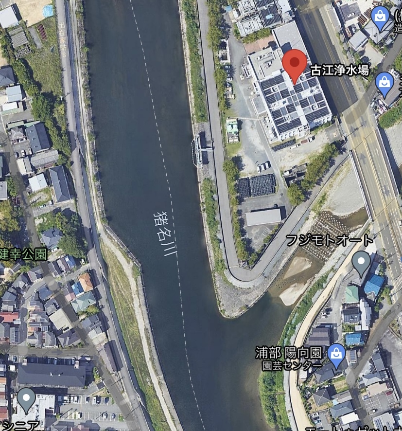 池田市の猪名川沿いにある古江浄水場付近の小さな川と合流している辺り 説 Yahoo 知恵袋