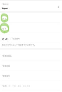 Sheinという海外通販サイトで買物をしてるのですが 名前を入れる Yahoo 知恵袋