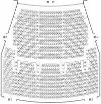 梅田芸術劇場 シアター・ドラマシティの座席について質問です。 見切れ席で購入したのですが、1扉 2列 9番という席はどちらになりますでしょうか？

また、その座席周辺ではどのような見え方なのか、ご経験のある方がいらっしゃいましたら教えていただきたいです！