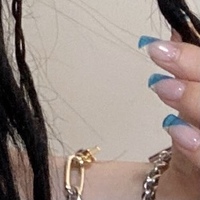 このようなネイルにジェルネイルでしたかったのですが 現在自爪が短いため Yahoo 知恵袋