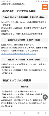 ヤフオク自動車車体出品出品しただけで3080円落札されたら3 Yahoo 知恵袋