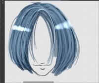 細かく髪の毛を書きたいのですが なにかアドバイスが欲しいです Yahoo 知恵袋