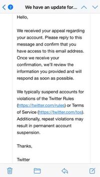 Twitterについてなのですが 全く身に覚えがないのにアカ Yahoo 知恵袋
