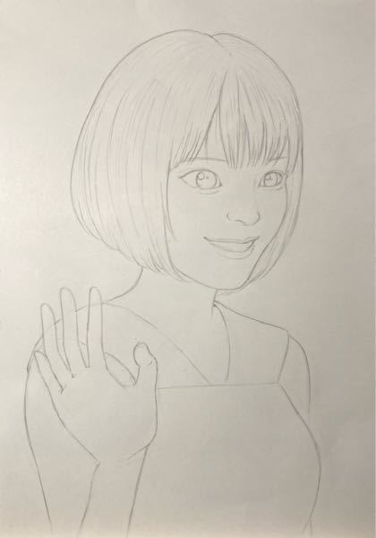 イラストを批評して下さい 広瀬すずちゃんを描きました Yahoo 知恵袋