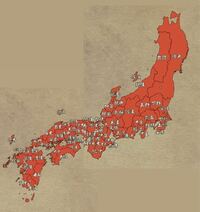 この地図はいつ頃の日本ですか? 
