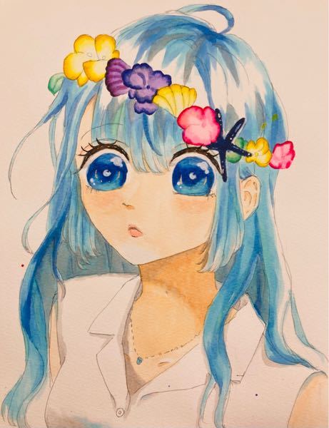 イラスト評価お願いします バランスのおかしい点や 色の塗り方 Yahoo 知恵袋