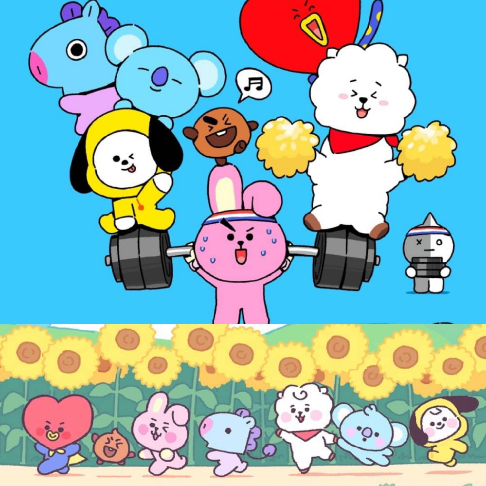 Btsbt21イラストやぬいぐるみで Koya Shookyが角 みた Yahoo 知恵袋