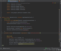 Javaについての質問ですandroidstudioでjav Yahoo 知恵袋
