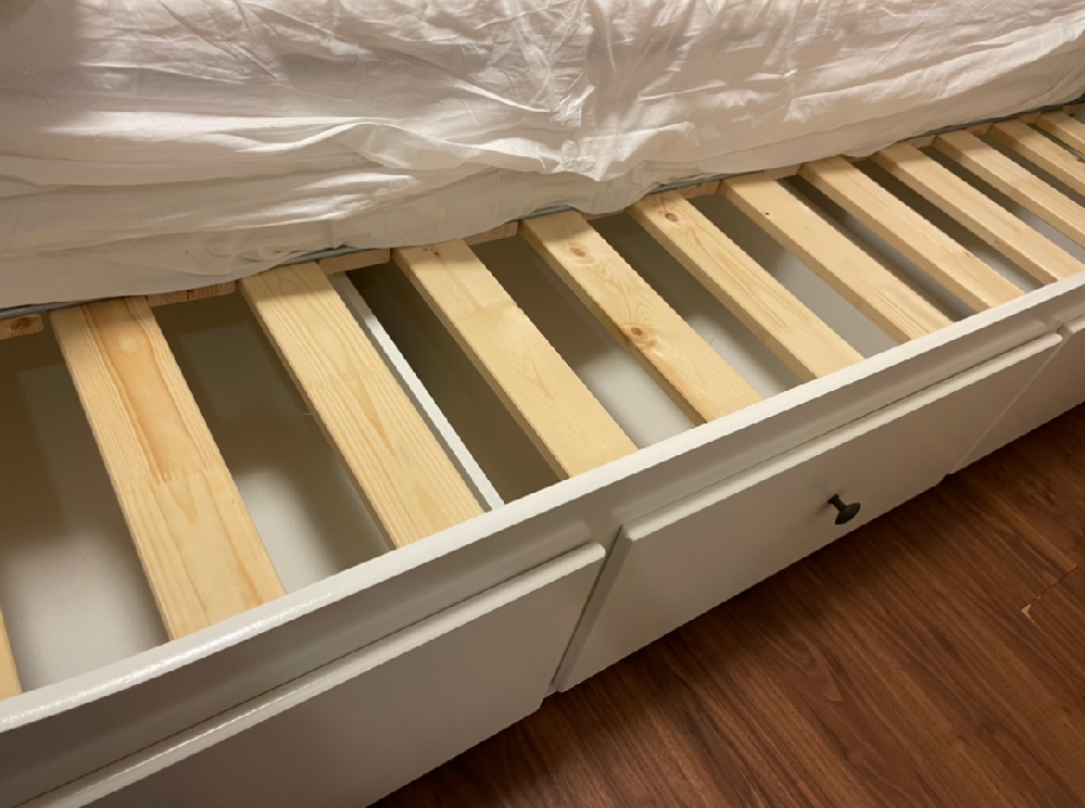 新素材新作 IKEA HEMNES ヘムネス デイベッドフレーム 引き出し×3