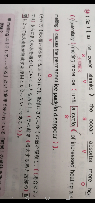 なんで分詞構文meltingがmoreiceという名詞を修飾 Yahoo 知恵袋