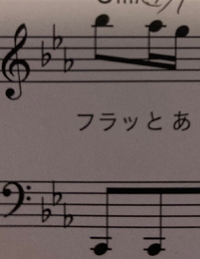 楽譜の見方についてこの楽譜はフラットがラ シ ミ だと思うの Yahoo 知恵袋