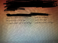 誤差は有効数字一桁にし 最良最低値は有効数字の最終桁と誤差の Yahoo 知恵袋
