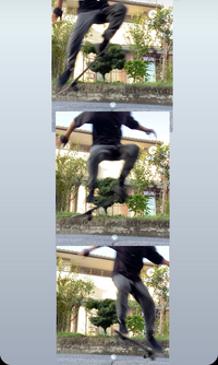 スケボーを初めて1ヶ月の初心者です オーリーを練習中なのです Yahoo 知恵袋