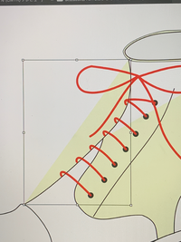 AdobeのIllustratorです。
この塗りの範囲を反転したいです。
膨らんでいる外側を塗りにしたいです。 調べてみても全くできず、また、初心者のためわかりやすく教えていただけると幸いです。
よろしくお願いします。
