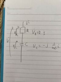 Vcはなぜマイナスなんですか Jというのは 位相が90 遅れる Yahoo 知恵袋
