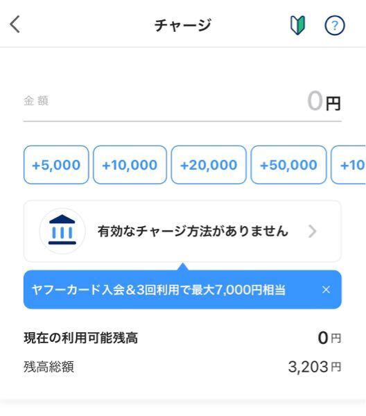 ペイペイカード ご利用可能額 0円 なぜ？