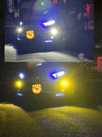 新型rav4フォグランプをledにしたんですが白と黄色の切り Yahoo 知恵袋