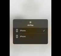 Iphoneのairplayという機能にiphoneが2つ表 Yahoo 知恵袋
