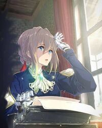 ヴァイオレットエヴァーガーデンって言うアニメの絵めっちゃ綺麗 Yahoo 知恵袋