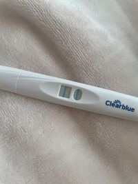 フライング検査しました 最終日月経から換算して今日で4週3日です Yahoo 知恵袋