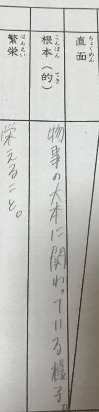 この意味の 根本 的 を用いた例文を教えてください 一文で 主語述 Yahoo 知恵袋