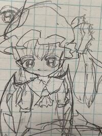 中1でこの絵 上手いですか 線が多いのは気にしないでください Yahoo 知恵袋