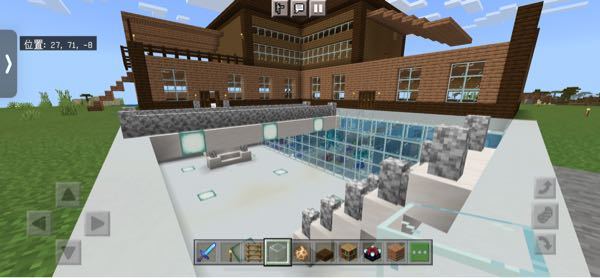 マイクラの家なんですけど 下の空間が寂しいんです なにかアド Yahoo 知恵袋