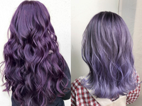 髪を染めようと思うのですが 青か紫色落ち後も可愛いのはどっちですか Yahoo 知恵袋