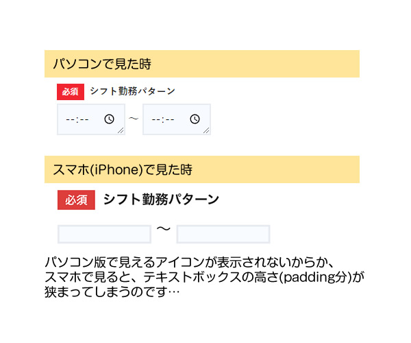 Htmlでフォームを作っているのですが Input Type Da Yahoo 知恵袋