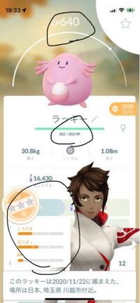 ポケモンgoについて こんな個体値のラッキーを捕まえました ラッキ Yahoo 知恵袋