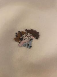 このような刺繍した裏側を隠したいのですがどうすればいいのでし Yahoo 知恵袋