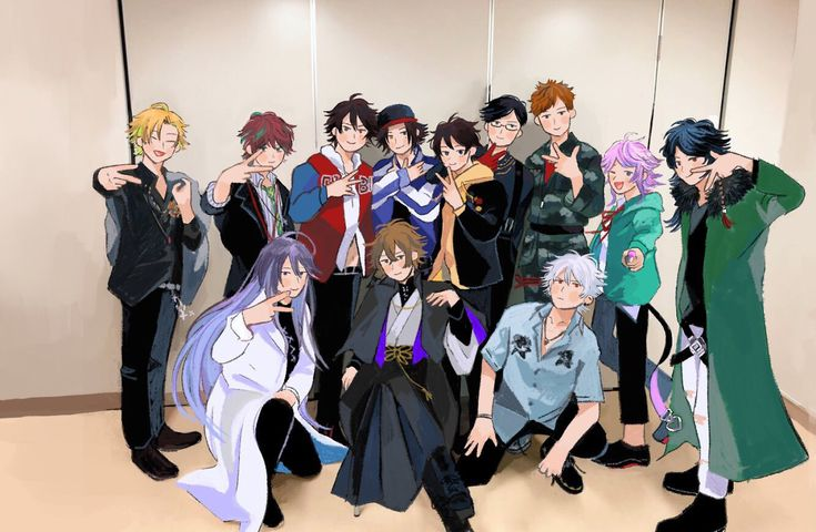 ヒプマイ こちらのイラストって元ネタあったりします Yahoo 知恵袋