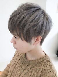 今このくらいの明るすぎないグレーの髪色なんですが カラージャ Yahoo 知恵袋