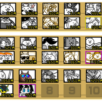 にゃんこ大戦争の未来編のお宝で統率力回復が早くなるお宝を7つ銅を銀に変えた Yahoo 知恵袋