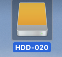 Macにhddのアイコンがあるのですが 以前まではアイコンが緑色だった Yahoo 知恵袋