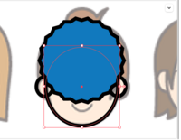 Illustratorで質問です 添付のような元々作成してあるオブジェ Yahoo 知恵袋
