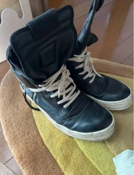 このジオバスケットは本物でしょうか？ - RickOwens - Yahoo!知恵袋