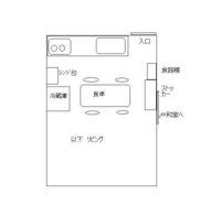 キッチンに冷蔵庫置き場がないレイアウト 教えて 住まいの先生 Yahoo 不動産