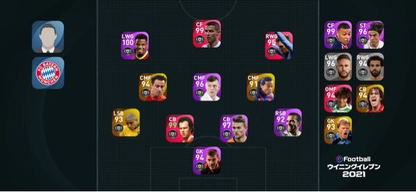 ウイイレアプリ初心者なのですが 改善点を教えて欲しいです Yahoo 知恵袋