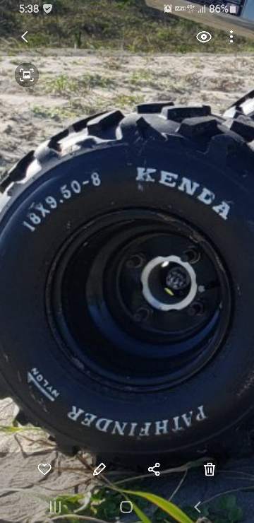 このバギーのタイヤのみかたが解りません。何インチなんでしょうか？幅？