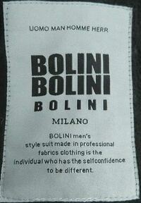 ボリーニ BOLINI というブランドについて知りたいです 最近気になっているジャケットにボリーニというタグが付いています 
ボリーニ とは一体どういうブランドなのか教えてください
