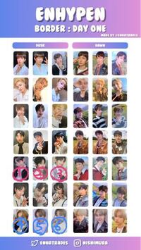 ENHYPENのdayoneのアルバムのトレカについでなのですが、同種  