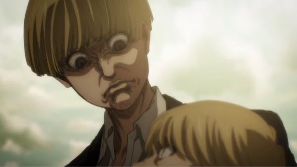 進撃の巨人 イェレナの顔芸って結局どういう意味だったのでしょ Yahoo 知恵袋