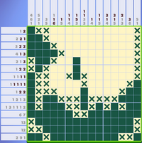 今 超難問のイラストロジックを解いていますが行き詰まってしまいま Yahoo 知恵袋