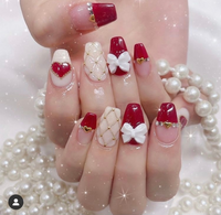 ネイルサロンの質問です 画像のようなネイルにして頂きたいので Yahoo 知恵袋