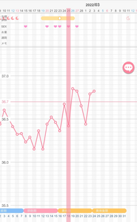 こんばんは 基礎体温についてです これは高温期何日目になりま Yahoo 知恵袋