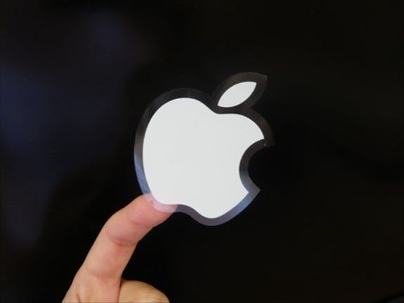 アップル製品ではありません 世界に一台のアップルシール付きの