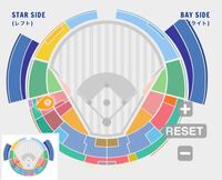 質問です横浜スタジアムの内野指定席BSTARSIDEはホーム応援席かビ... - Yahoo!知恵袋
