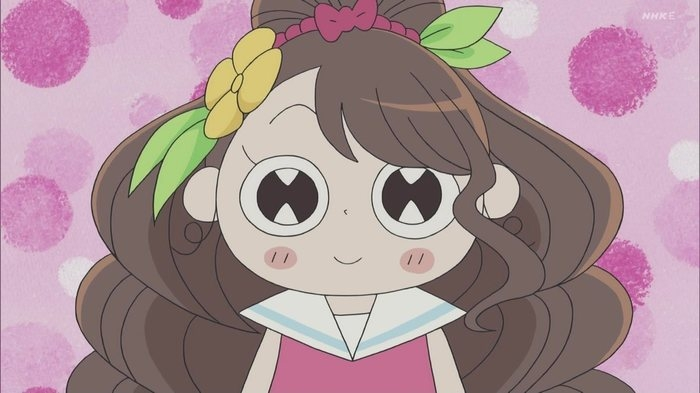 おじゃる丸の小町ちゃんがヒーリングっど プリキュアの髪型を Yahoo 知恵袋
